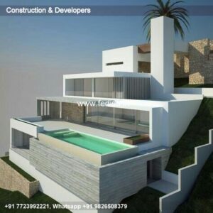 Bungalow house design most expensive house contemporary house Model No - 0098