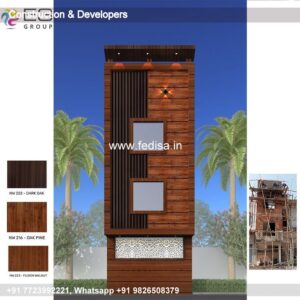 House front design new house design duplex house design Model No - 0101