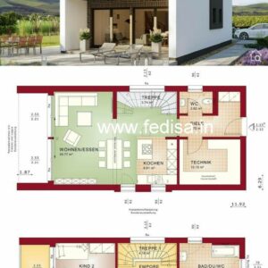 Luxury house house design modern house design -Model No - 0103