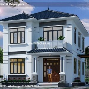 House front design  new house design duplex house design Model No - 0102