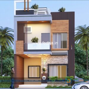 House front design new house design duplex house design Model No - 0108