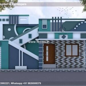House front design  new house design duplex house design Model No - 0110