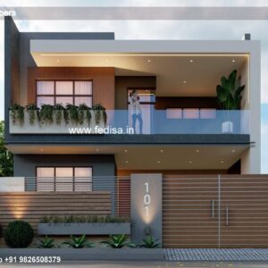 House front design  new house design duplex house design Model No - 0115