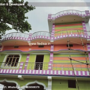 House front design  new house design duplex house design Model No - 0118