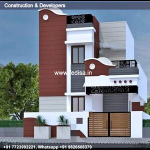 House front design  new house design duplex house design Model No - 0119