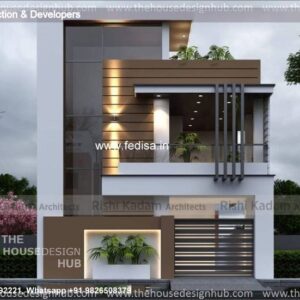 House front design new house design duplex house design Model No - 0119