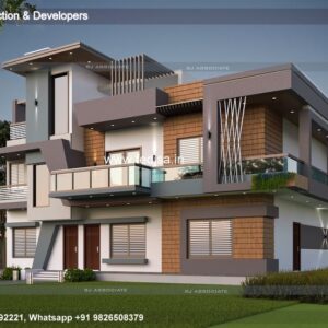 Luxury house house design modern house design -Model No - 0120