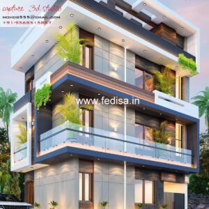 Luxury house house design modern house design -Model No - 0124