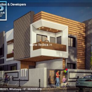 House front design  new house design duplex house design Model No - 0125
