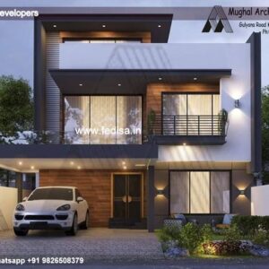 House front design  new house design duplex house design Model No - 0125