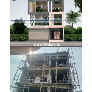 House front design  new house design duplex house design Model No - 0130