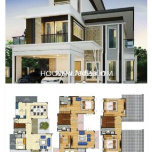Luxury house house design modern house design -Model No - 0131