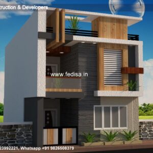 House front design  new house design duplex house design Model No - 0133