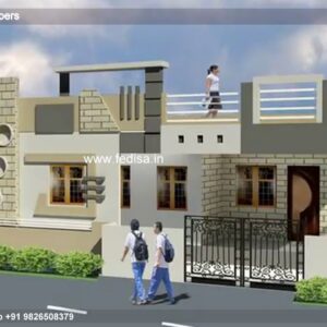 House front design  new house design duplex house design Model No - 0133