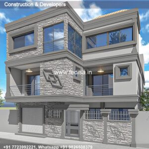 House front design new house design duplex house design Model No - 0132