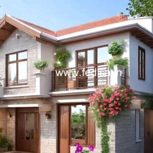 House front design  new house design duplex house design Model No - 0137