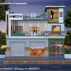 House front design new house design duplex house design Model No - 0137