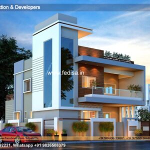 House front design  new house design duplex house design Model No - 0141