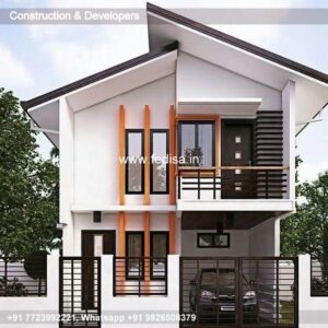 House front design new house design duplex house design Model No - 0142