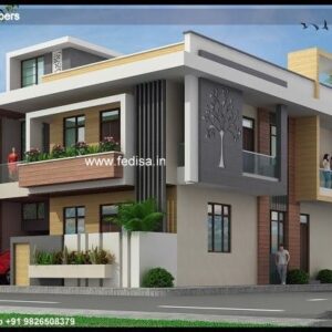 House front design new house design duplex house design Model No - 0141