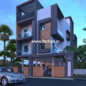 House front design  new house design duplex house design Model No - 0142