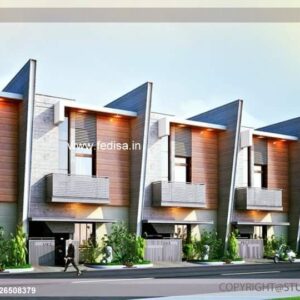 House front design  new house design duplex house design Model No - 0145