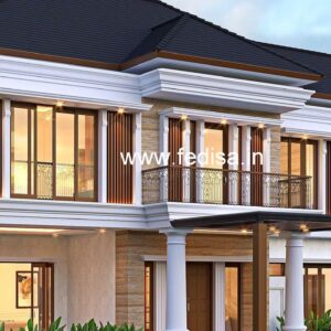 House front design  new house design duplex house design Model No - 0151