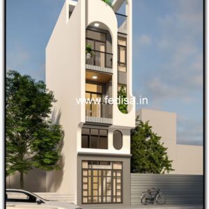 House front design  new house design duplex house design Model No - 0156