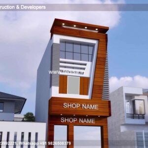 House front design  new house design duplex house design Model No - 0157