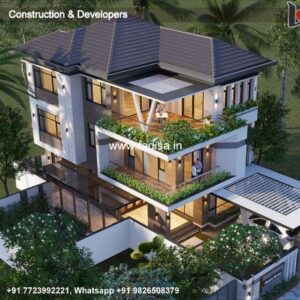 House front design new house design duplex house design Model No - 0158