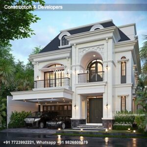 House front design  new house design duplex house design Model No - 0161