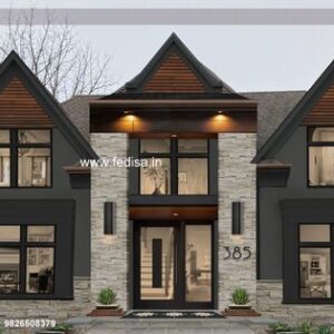 House front design  new house design duplex house design Model No - 0164