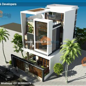 Luxury house house design modern house design -Model No - 0166
