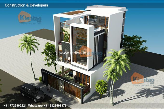 Luxury house house design modern house design -Model No - 0166