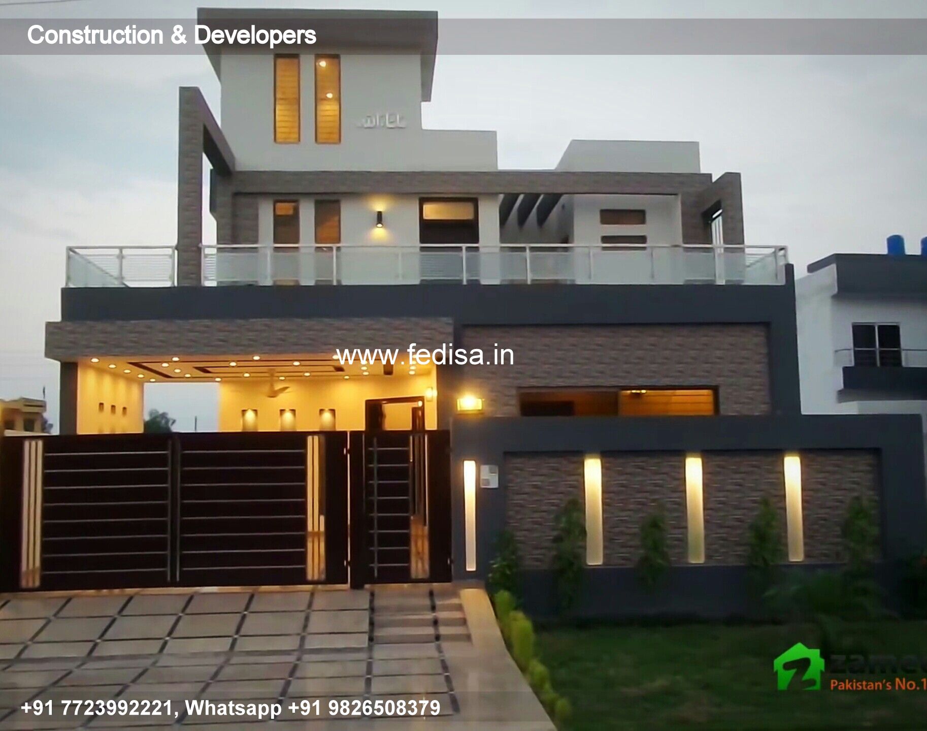 Luxury house house design modern house design -Model No - 0170
