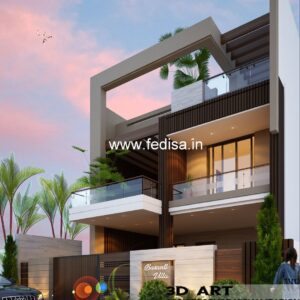 House front design  new house design duplex house design Model No - 0176