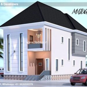 House front design  new house design duplex house design Model No - 0178