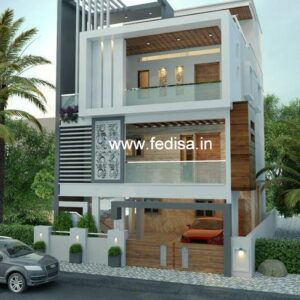 House front design  new house design duplex house design Model No - 0179