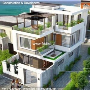 House front design new house design duplex house design Model No - 0185