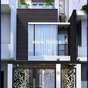 House front design new house design duplex house design Model No - 0185