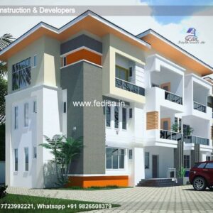 House front design  new house design duplex house design Model No - 0188