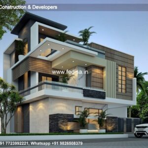 Bungalow house design most expensive house contemporary house Model No - 0189