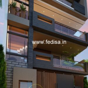 House front design  new house design duplex house design Model No - 0189