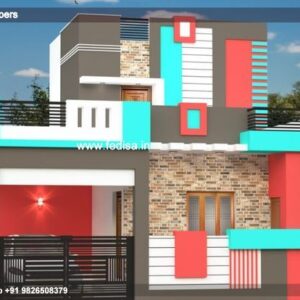 House front design  new house design duplex house design Model No - 0191