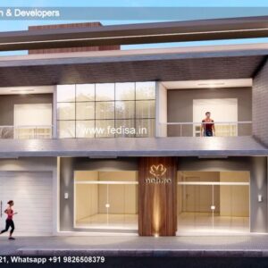 House front design  new house design duplex house design Model No - 0190