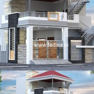 House front design  new house design duplex house design Model No - 0191