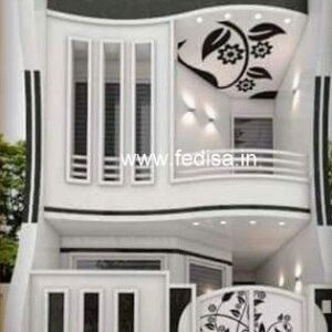 House front design  new house design duplex house design Model No - 0194