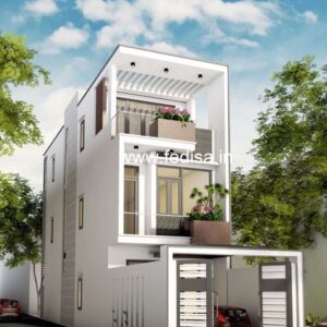 House front design new house design duplex house design Model No - 0200