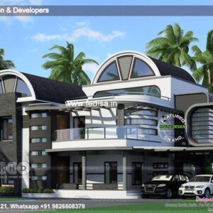 Luxury house house design modern house design -Model No - 0201
