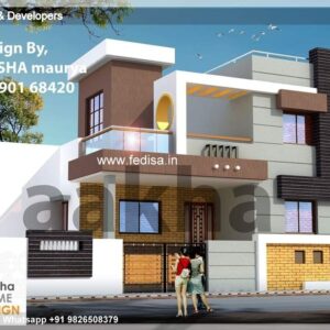 House front design new house design duplex house design Model No - 0203
